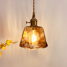 Load image into Gallery viewer, Vintage Hand-Blown Glass Pendant Lights