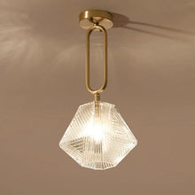 Charger l'image dans la galerie, Plafonnier moderne en cristal de verre