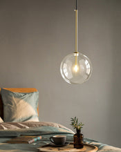 Load image into Gallery viewer, Minimalist Modern Glass Globe Pendant Lights