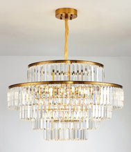 Load image into Gallery viewer, Modern Glass crystal chandelier for kitchen
