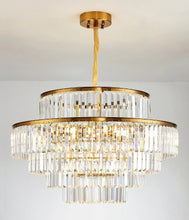 Load image into Gallery viewer, Modern Glass crystal chandelier for kitchen
