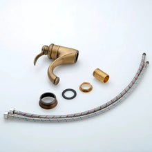 Charger l'image dans la galerie, Elijah - Robinet de salle de bain en laiton rustique