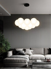 Charger l'image dans la galerie, Juno - Lustre moderne en forme de globe en verre