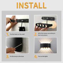 Load image into Gallery viewer, Veda - Outdoor LED Wall Light
