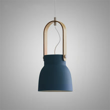 Load image into Gallery viewer, Colorful Modern Nordic Wood Pendant Lights