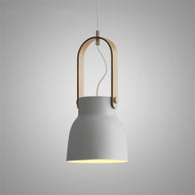 Load image into Gallery viewer, Colorful Modern Nordic Wood Pendant Lights