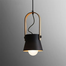 Load image into Gallery viewer, Colorful Modern Nordic Wood Pendant Lights