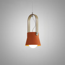 Load image into Gallery viewer, Colorful Modern Nordic Wood Pendant Lights