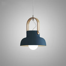 Load image into Gallery viewer, Colorful Modern Nordic Wood Pendant Lights