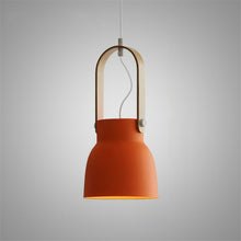 Load image into Gallery viewer, Colorful Modern Nordic Wood Pendant Lights