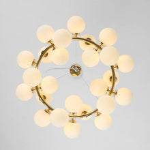 Load image into Gallery viewer, Elena - Modern Glass Globe Chandelier