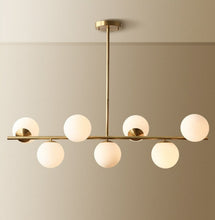 Load image into Gallery viewer, Davi - Frosted Glass Horizontal Light Fixture