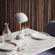 Load image into Gallery viewer, gray cordless LED dining table lamp