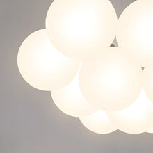 Charger l'image dans la galerie, frosted glass globes Juno chandelier
