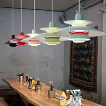 Load image into Gallery viewer, Ozella - Modern Colorful Layered Pendant Lights