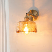 Load image into Gallery viewer, Vintage Hand-Blown Glass Wall Sconces