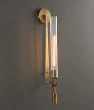 Load image into Gallery viewer, Modern Fluted Glass Wall Sconce