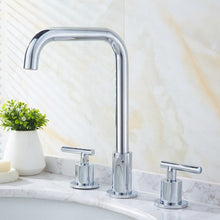 Charger l'image dans la galerie, two handle three hole contemporary bathroom faucet