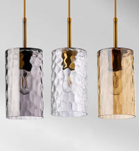 Charger l'image dans la galerie, tinted glass classic american pednant light fixtures