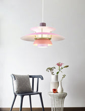 Load image into Gallery viewer, Ozella - Modern Colorful Layered Pendant Lights