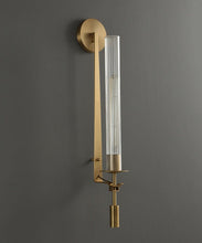 Load image into Gallery viewer, Modern Fluted Glass Wall Sconce