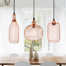 Charger l'image dans la galerie, retro rose gold finish pendant lights