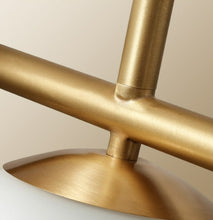 Load image into Gallery viewer, Davi - Frosted Glass Horizontal Light Fixture