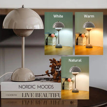Load image into Gallery viewer, dimming and color adjustable flower pot table light
