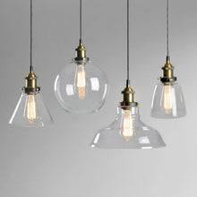 Load image into Gallery viewer, Vintage Glass Pendant Lights