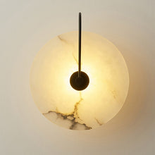 Load image into Gallery viewer, Modern White Marble Wall Sconce
