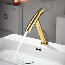 Charger l'image dans la galerie, Polished Gold Single Handle Bathroom Faucet