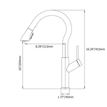 Load image into Gallery viewer, Benjamin - Retractable Curved Kitchen Faucet