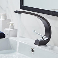 Load image into Gallery viewer, Modern Curved Bathroom Faucet