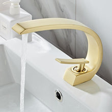 Load image into Gallery viewer, Modern Curved Bathroom Faucet