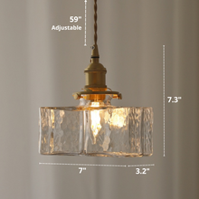 Load image into Gallery viewer, Whitley - Vintage Glass Pendant Lights