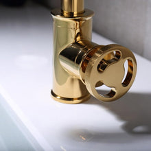 Load image into Gallery viewer, Retro Brass Bathroom Faucet