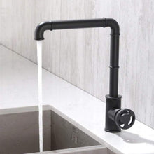 Load image into Gallery viewer, Retro Brass Kitchen Faucet
