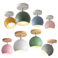 Load image into Gallery viewer, colorful macaroon ceiling light fixtures