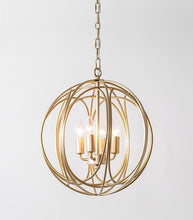 Charger l'image dans la galerie, Lustre cage moderne