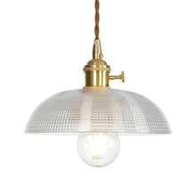 Load image into Gallery viewer, Vintage Textured Glass Pendant Lights