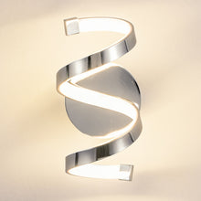 Load image into Gallery viewer, Curved Metal LED Wall Lamp