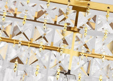 Charger l'image dans la galerie, Irvin - Lustre moderne en cristal de verre