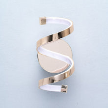 Load image into Gallery viewer, Curved Metal LED Wall Lamp