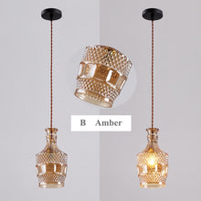 Load image into Gallery viewer, Glass Jar Pendant Lights