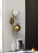 Load image into Gallery viewer, Modern Planter Wall Light