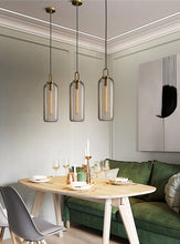 Load image into Gallery viewer, Modern transparent glass pendant lights
