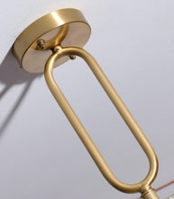 Charger l'image dans la galerie, Premium copper base Modern Glass Crystal Ceiling Light