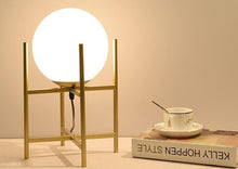 Load image into Gallery viewer, Modern Glass Globe Table Lamps