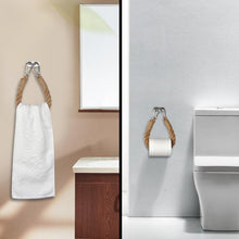 Load image into Gallery viewer, Vintage Rope Toilet Paper / Towel Holder