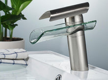 Load image into Gallery viewer, Glass Waterfall Faucet